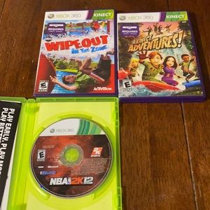 3 game Xbox 360 pre-owned